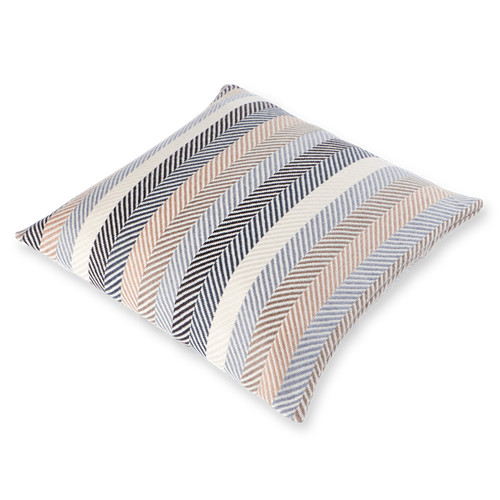 White Striped sofa cushion cover